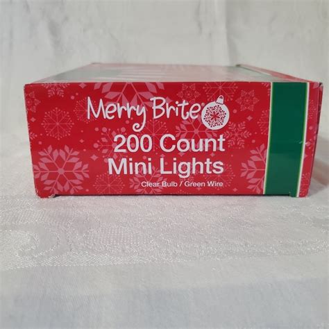 Merry Brite | Holiday | Copy Merry Brite Mini Lights Clear | Poshmark