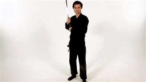 How to Do Hasso No Kamae Katana Stance | Sword Fighting - YouTube