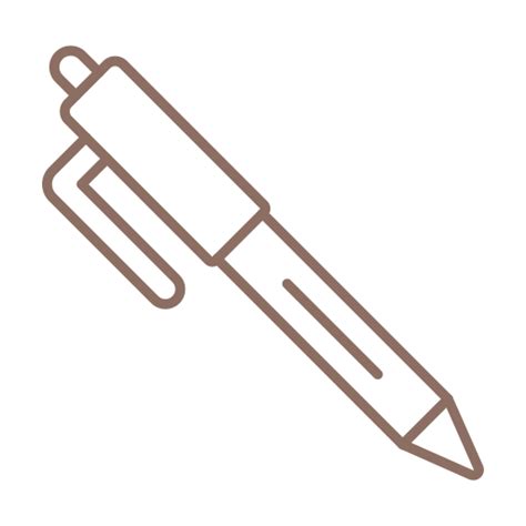 Pen Generic Simple Colors icon