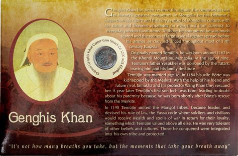 Genghis Khan Coin Package Grade 2