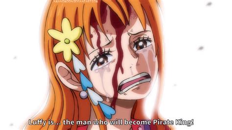 One Piece Chapter 995 Nami crying Luffy Anime Wano by Amanomoon on ...