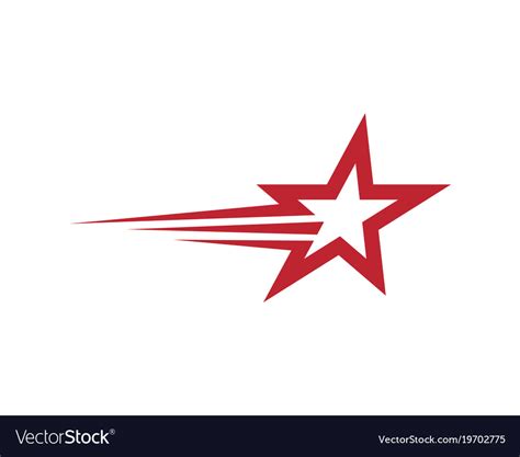 Star logo template Royalty Free Vector Image - VectorStock