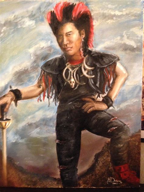 Rufio from Hook Oil Portrait by TheArtfulCodger on DeviantArt