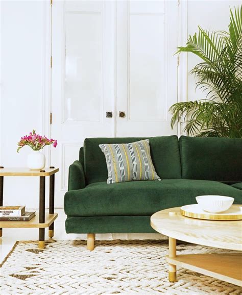 Green Sofa Living Room Ideas Pinterest