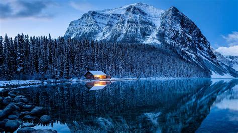 Bing HD Wallpaper Jan 16, 2024: Lake Louise, Banff National Park ...