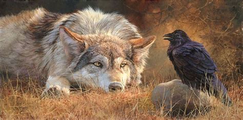 White Wolf : Wolves and Ravens: A Curious Relationship (Video)