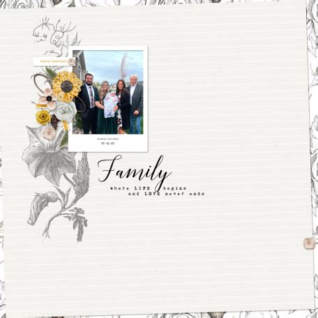 Family. by Tiffany Bodily | DigitalScrapbook.com Digital Scrapbooking