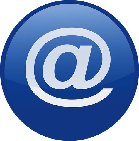 Blue, email, mail logo png #1107 - Free Transparent PNG Logos