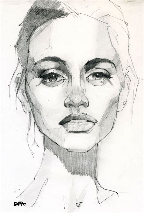 Woman Portrait Drawing at PaintingValley.com | Explore collection of ...