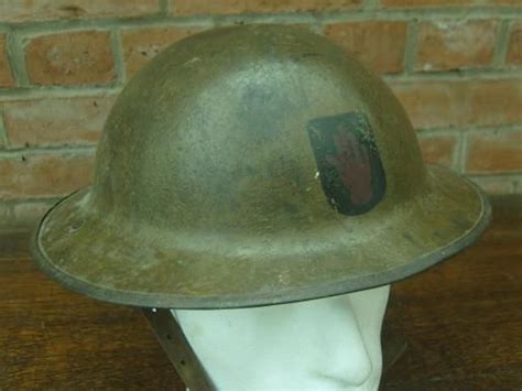 WW1 British Brodie Steel Helmet. 36th ULSTER DIVISION