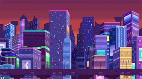 2048x1152 Buildings Pixel Art Cityscape 4k Wallpaper,2048x1152 ...