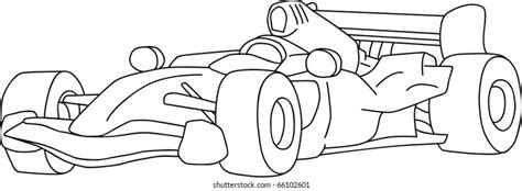 F1 Car Outline Photos, Images & Pictures | Shutterstock