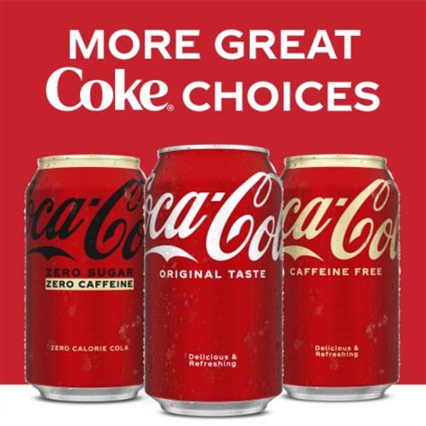 Coca-Cola® Caffeine Free Soda Cans, 12 pk / 12 fl oz - Fry’s Food Stores