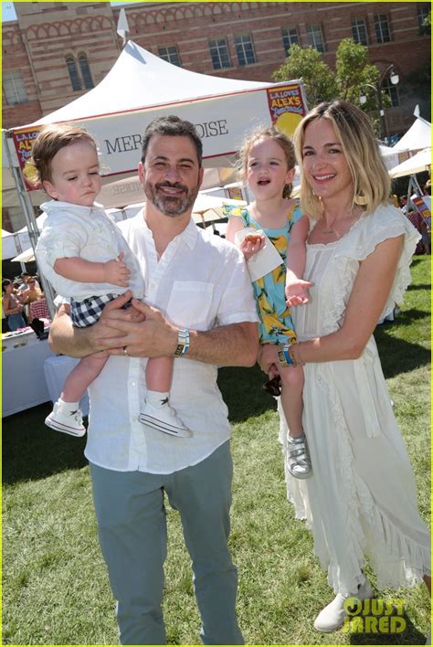 Jimmy Kimmel & Wife Molly McNearney Bring Their Adorable Kids to a ...