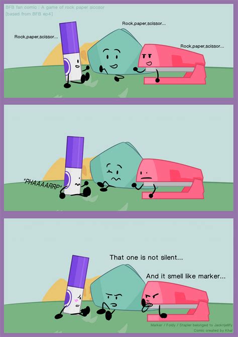 [BFDI fan comic] The RPS game by bloodyspare on DeviantArt