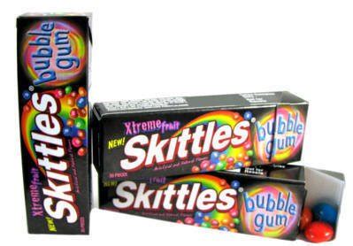 Xtreme Skittles Bubble Gum- anyone remember these? : nostalgia