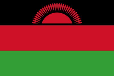 Malawi flag vector - Country flags