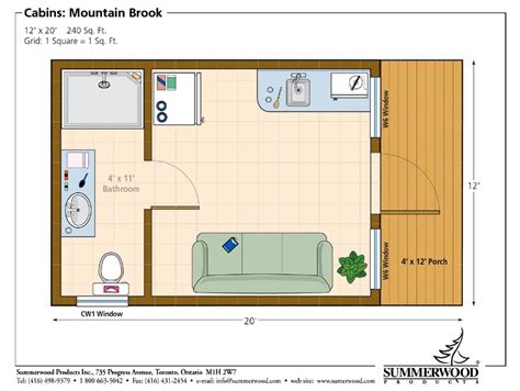 Small Cabin Plans With Loft 10 X 20 - House Design Ideas