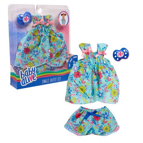 Baby Alive Single Outfit Set, Floral Blouse, Kids Toys for Ages 3 Up ...