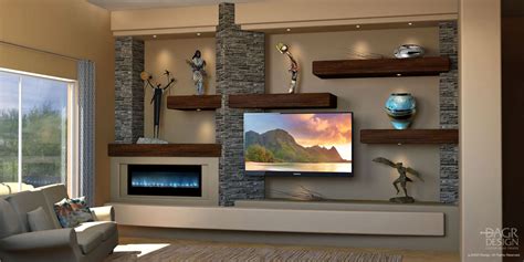 Pin on Electric fireplace ideas | Floating shelves entertainment center ...