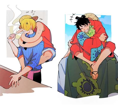 Sanji x Luffy Zoro x Luffy | Manga anime one piece, One piece comic ...