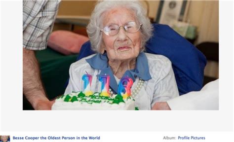 World's oldest person: Besse Cooper of Georgia becomes eighth human ...