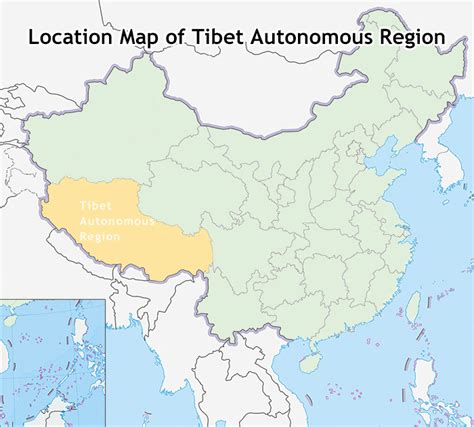 Tibetan Plateau On World Map – Map With States