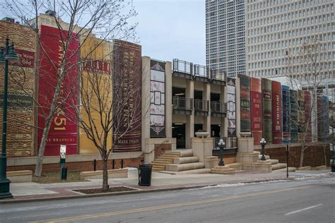 Kansas City Library: The Parking Garage Made of Giant Books!