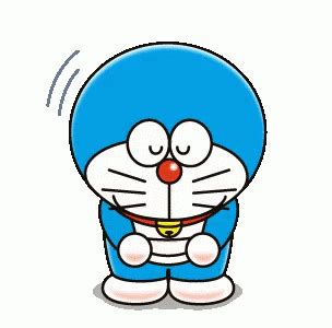 Moving Happy Doraemon Gif - gif