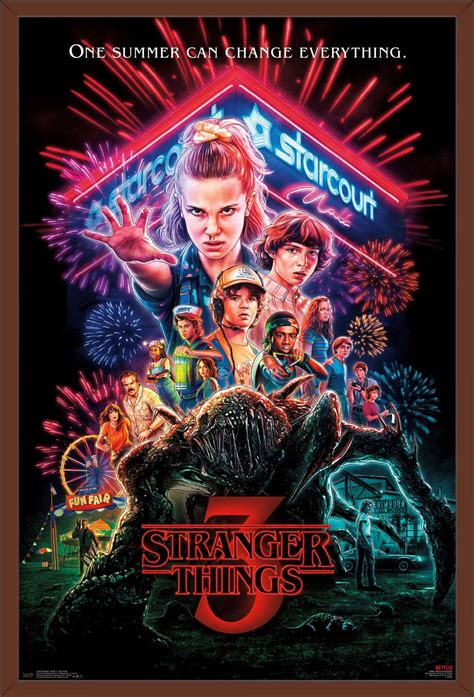 Netflix Stranger Things: Season 3 - One Sheet Poster - Walmart.com ...