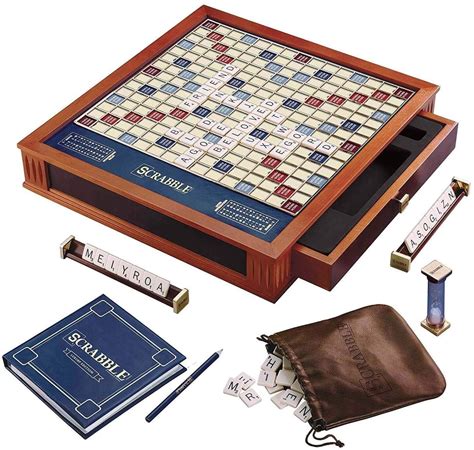 Scrabble Luxury Edition Board Game - Walmart.com - Walmart.com