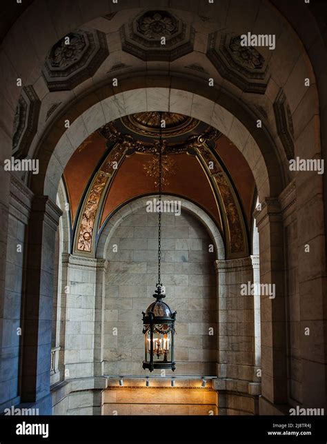 Interior of the New York Public Library Stock Photo - Alamy