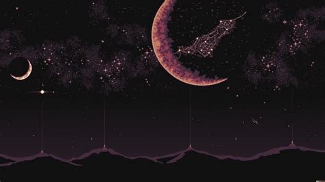 1024x576 Resolution 4K Planet Pixel Art 1024x576 Resolution Wallpaper ...