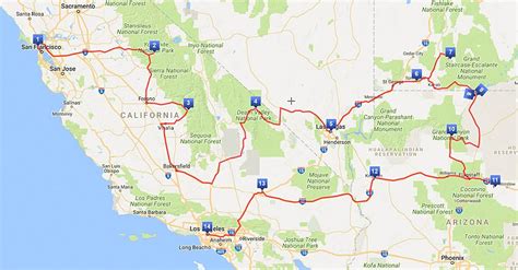 Best Places for Southwest USA Road Trip - E&T Abroad