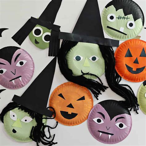 Halloween Paper Plate Craft