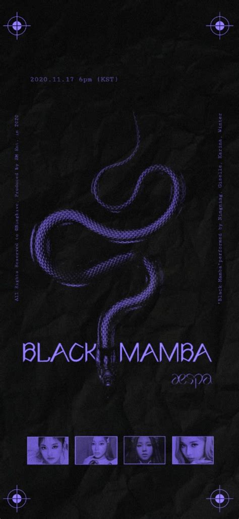 Aespa Black Mamba Wallpapers - Wallpaper Cave