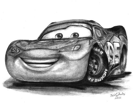 Lightning McQueen | Lightning mcqueen drawing, Disney drawings sketches ...