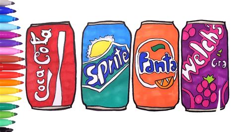 Cartoon Sprite Soda