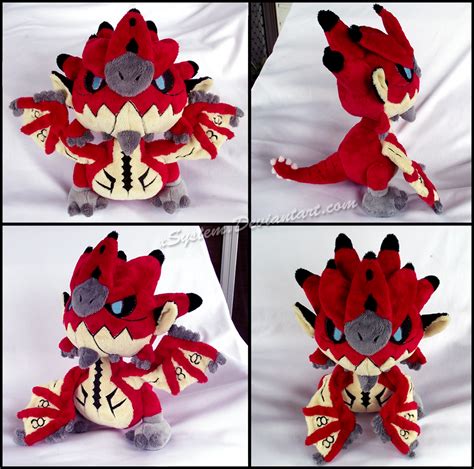 Chibi Rathalos Plush - Monster Hunter by xBrittneyJane on DeviantArt