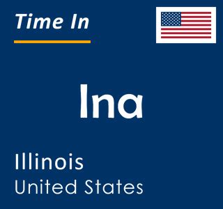 Current Local Time in Ina, Illinois, United States