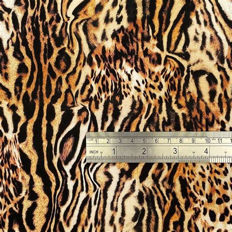 Tiger Print - Craft Cotton Fabric