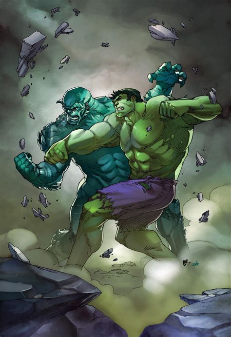 Hulk vs Abomination by toonfed on DeviantArt