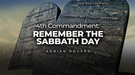 4th Commandment: Remember The Sabbath… | Love Worth Finding Ministries