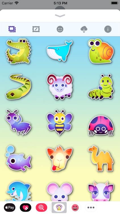 Animals Emoji • Stickers by Ghislain Fortin