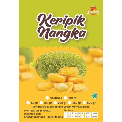 Jual KERIPIK BUAH NANGKA 100 GRAM SUPER | Shopee Indonesia