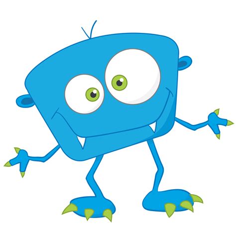 Cute Clip Art Monsters - ClipArt Best