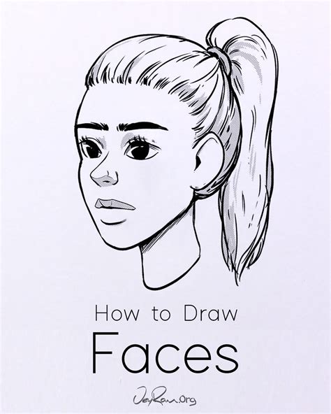 Simple Portrait Simple Easy Sketches For Beginners - kropkowe-kocie