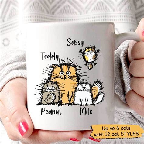 Funny Personalized Cat Coffee Mug - TrendingCustom™️