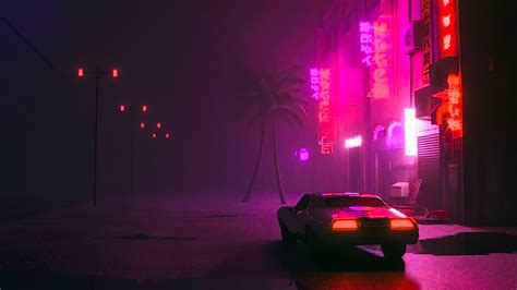 Synthwave Car Wallpaper Iphone - 2560x1440 Wallpaper - teahub.io