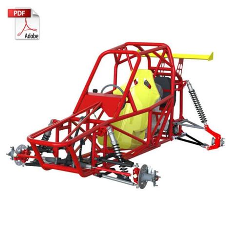 Tubular Frame Plan for Crosskart Buggy | FX Buggy | Go kart frame plans ...